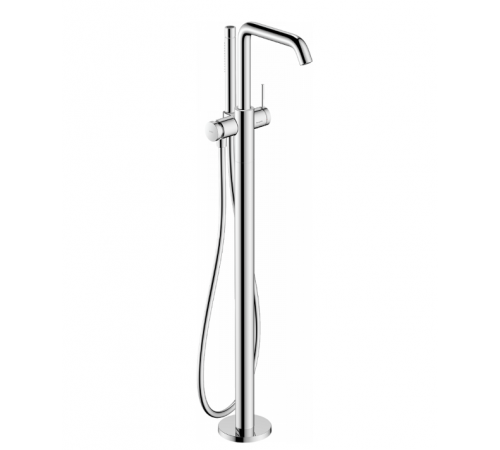 Смеситель для ванны и душа, Hansgrohe, Tecturis S, напольный, цвет-хром
