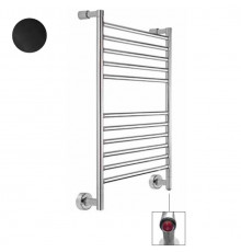 Полотенцесушитель, Margaroli, Mini, шгв 520*102*714, нижнее, Box, цвет-Black Brushed Nickel