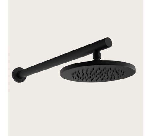Верхний душ, Gessi, 316 Bath-Shower, 219*219, цвет-черный матовый