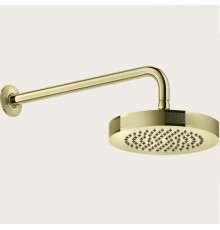 Верхний душ, Gessi, Inciso, 218*218, цвет-Brass PVD