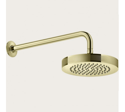Верхний душ, Gessi, Inciso, 218*218, цвет-Brass PVD