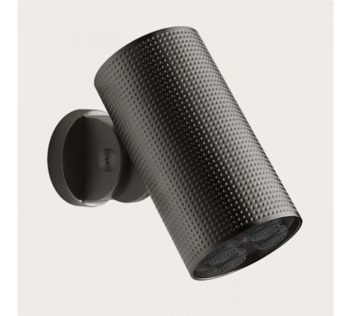 Верхний душ, Gessi, Spotwater Cesello, 79*79, цвет-Black Metal Brushed PVD