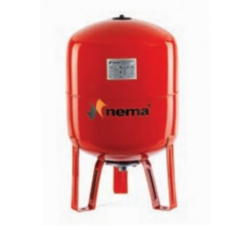 Расширительный бак, Nema, NEX 80/4-10 бар, красный