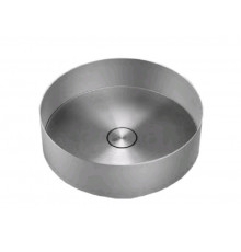 Раковина, Gessi, 316, шгв 400*400*125, отверстия для смесителя-отсутствуют, цвет -Warm Bronze Br. PVD