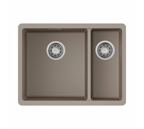 Мойка, OMOIKIRI, Kata, шгв 550*420*220, отверстия для смесителя-отсутствуют, цвет-бежевый