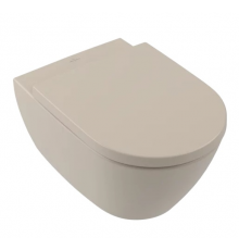 Унитаз, Villeroy&Boch, Subway 2.0, подвесной, шгв 370*560*365, CeramicPlus/AntiBac, цвет-Almond