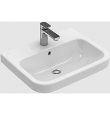 Раковина, Villeroy&Boch, Architectura, шгв 650*470*125, отверстия для смесителя-1 сквозное, 2 промаркированных, CeramicPlus, цвет-альпийский белый