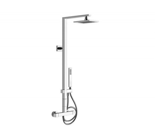 Душевая стойка, Gessi, Rettangolo, цвет-хром