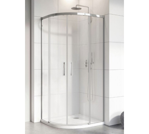 Дверь, Radaway, Idea 6 PDD, шв 900*2000, петли-слева и справа, цвет стекла-прозрачный, Easy Clean