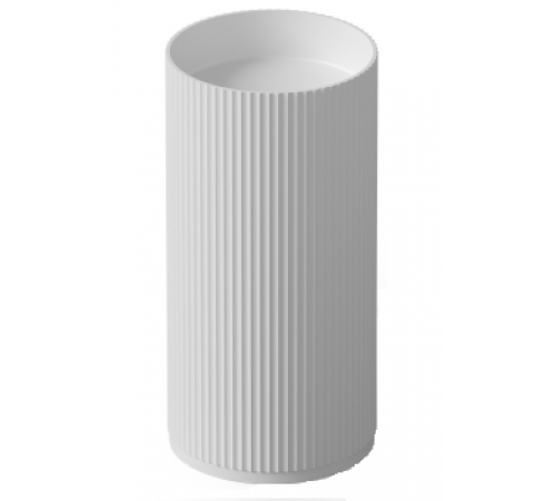 Раковина, DEA Design, Pedestal Basin, шгв 450*450*900, отверстия для смесителя-отсутствуют, цвет-белый матовый (Товар заказной, возврату не подлежит)