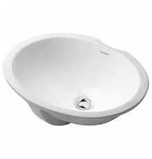 Раковина, Duravit, Dune, шгв 575*415*190, отверстия для смесителя-отсутствуют, цвет-белый