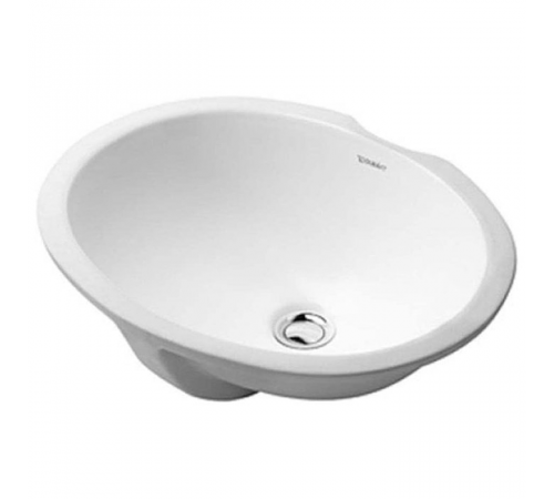 Раковина, Duravit, Dune, шгв 575*415*190, отверстия для смесителя-отсутствуют, цвет-белый