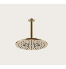 Верхний душ, Gessi, 300*300, цвет-Warm Bronze Brushed PVD
