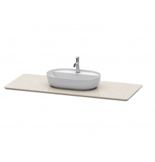 Столешница, Duravit, Luv, шгв 1388*595*20, цвет-серый структурный