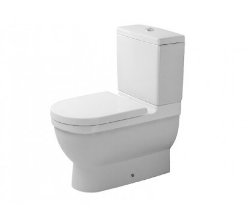 Унитаз, Duravit, Starck 3, напольный, шгв 360*655*430, цвет-белый