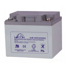Аккумулятор Leoch DJM 1245 емкостью 45 Ач для источника бесперебойного питания BAXI Reserve 300/3