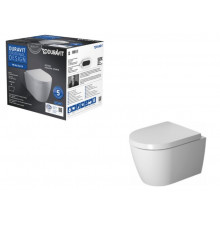 Унитаз, Duravit, ME by Starck, подвесной, шгв 370*480*350, цвет-белый