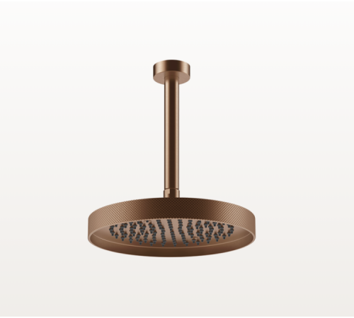 Верхний душ, Gessi, Tondo, 250*250, цвет-Copper Brushed PVD