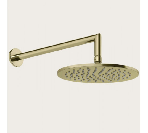Верхний душ, Gessi, 250*250, цвет-Brass PVD
