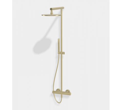 Душевая стойка, Fima Carlo Frattini, Shower column, цвет-шампань брашированная