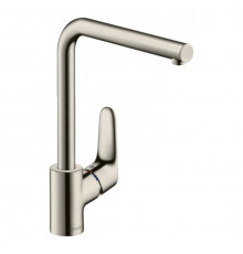 Смеситель для кухни, Hansgrohe, Focus M41, Eco, цвет-сталь