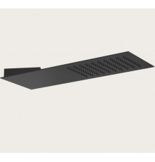 Верхний душ, Gessi, Tremillimetri, Quadro, 195*550, цвет-черный матовый