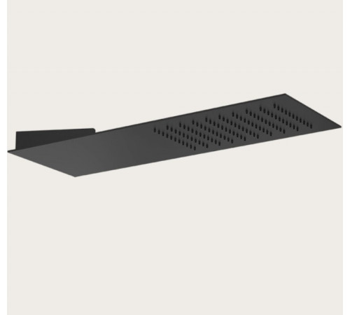 Верхний душ, Gessi, Tremillimetri, Quadro, 195*550, цвет-черный матовый