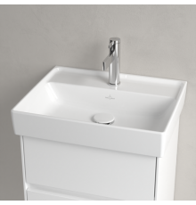 Раковина, Villeroy&Boch, Collaro, шгв 500*400*150, отверстия для смесителя-1, CeramicPlus, цвет-альпийский белый
