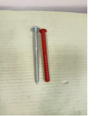 Дюбель фасадный с шурупом оц. сталь, 10x100 мм Стена V2 GEO TERMOCLIP    