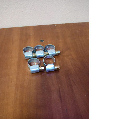 Хомут червячный оц. сталь 10-16 Fortisflex