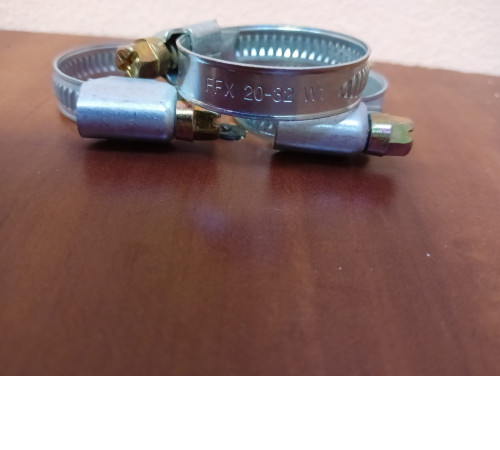 Хомут червячный оц. сталь 20-32 Fortisflex