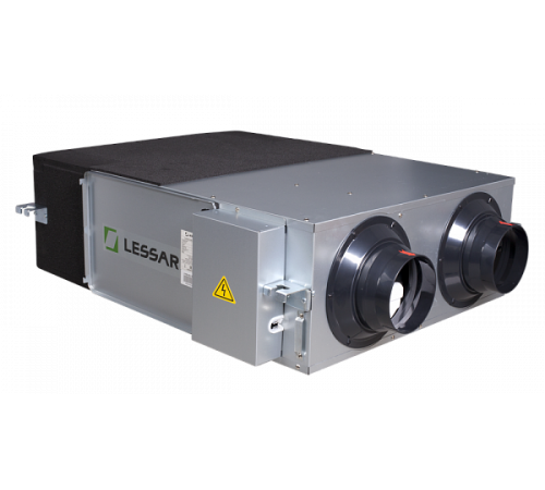 Вентиляционная установка с пластинчатым рекуператором LV-PACU-1000-P-AC-WIFI-E50