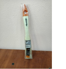 Кисть плоская, нат. щетина, деревянная рукоятка 3,4