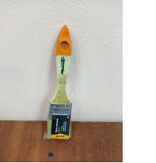 Кисть плоская, нат. щетина, деревянная рукоятка 1,5