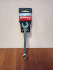 Ключ комбинированный 13 мм CrV, матовый хром MATRIX