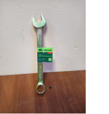 Ключ комбинированный 17 мм, жёлтый цинк Сибртех