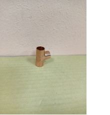 Тройник медный 1/2