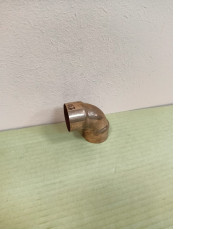 Угол медный 90 гр. 1 3/8 (34,92 мм)