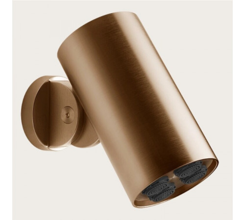 Верхний душ, Gessi, Spotwater, 79*79, цвет-Warm Bronze Brushed PVD