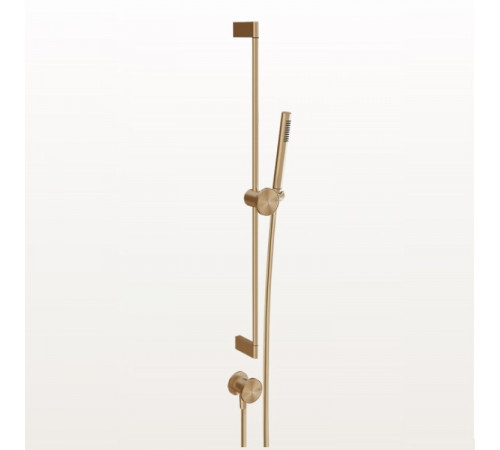 Душевой гарнитур, Gessi, Origini, 23, цвет-Warm Bronze Brushed PVD
