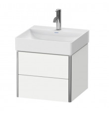 Тумба под раковину, Duravit, XSquare, шгв 484*460*397, раковина-необходимо заказать, цвет-белый матовый