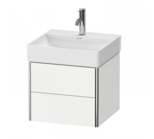 Тумба под раковину, Duravit, XSquare, шгв 484*460*397, раковина-необходимо заказать, цвет-белый матовый