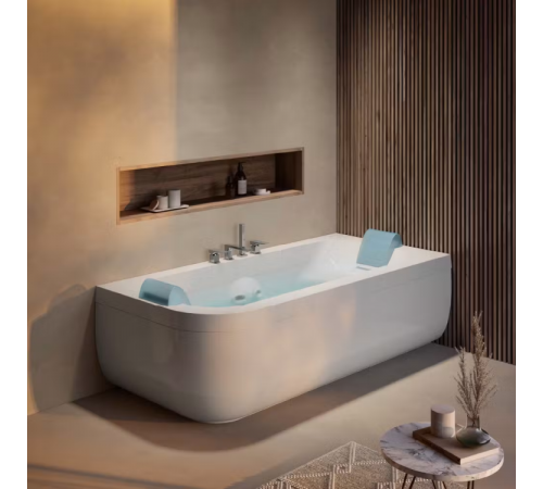 Гидромассажная ванна, Jacuzzi, Aquasoul Double, шгв 1900*900*570, цвет-белый глянцевый