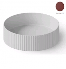 Раковина, DEA Design, Countertop basin, шгв 400*400*120, отверстия для смесителя-отсутствуют, цвет-Red Wine (Товар заказной, возврату не подлежит)