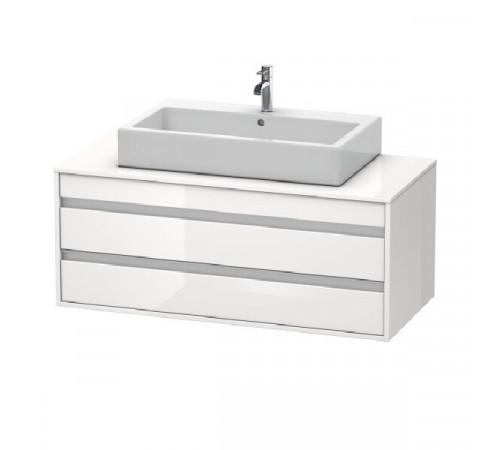 Тумба под раковину, Duravit, Ketho, шгв 1200*500*496, раковина-необходимо заказать, цвет-белый глянцевый