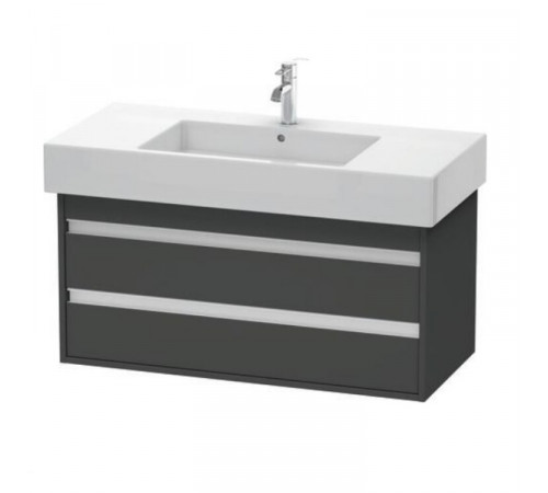 Тумба под раковину, Duravit, Ketho, шгв 1000*455*480, раковина-необходимо заказать, цвет-графит матовый