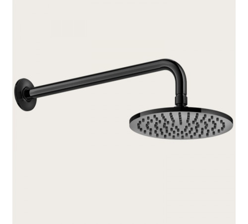 Верхний душ, Gessi, Inciso, 200*200, цвет-Black Metal PVD