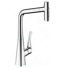 Смеситель для кухни, Hansgrohe, Metris Select M71, sBox, цвет-хром