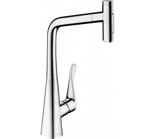 Смеситель для кухни, Hansgrohe, Metris Select M71, sBox, цвет-хром