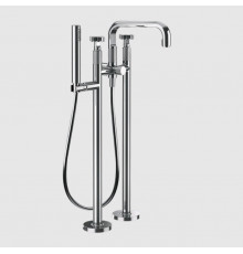 Смеситель для ванны и душа, Gessi, Inciso, напольный, цвет-хром